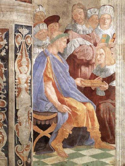 RAFFAELLO Sanzio Justinian Presenting the Pandects to Trebonianus china oil painting image